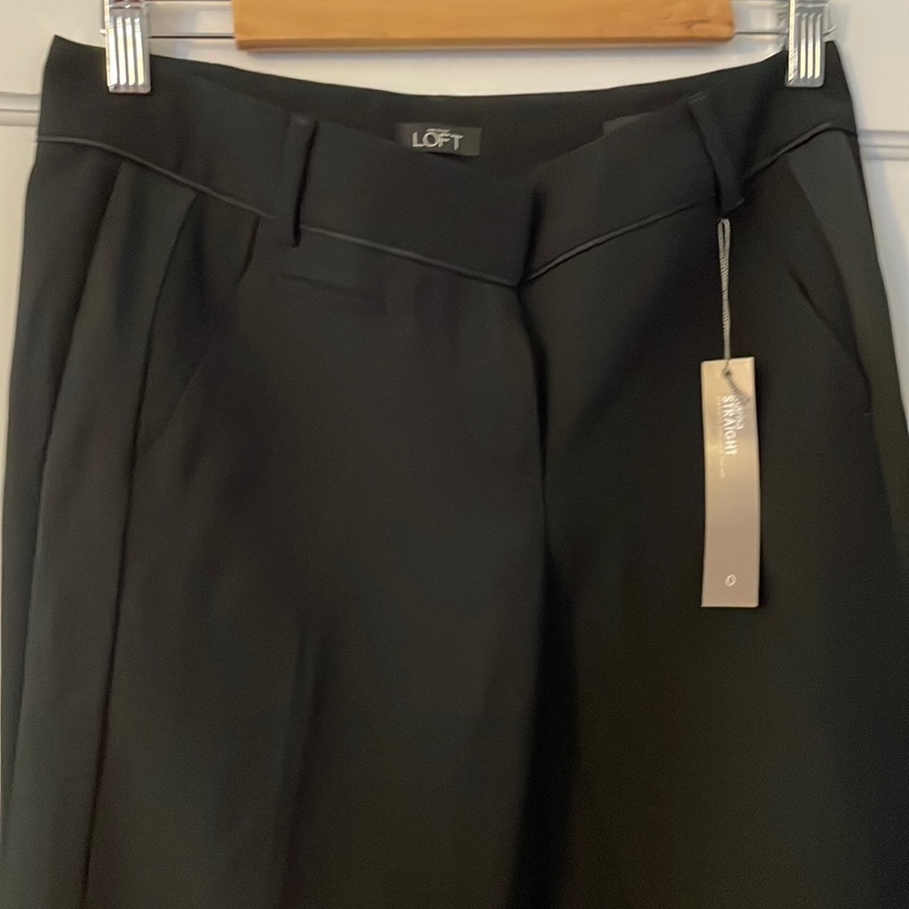 Black LOFT Trousers